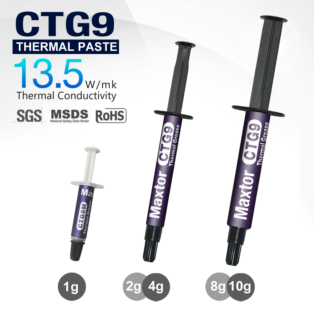 Термопаста Maxtor CTG9 1г 2г 4 – обзор и цена Thermal Paste