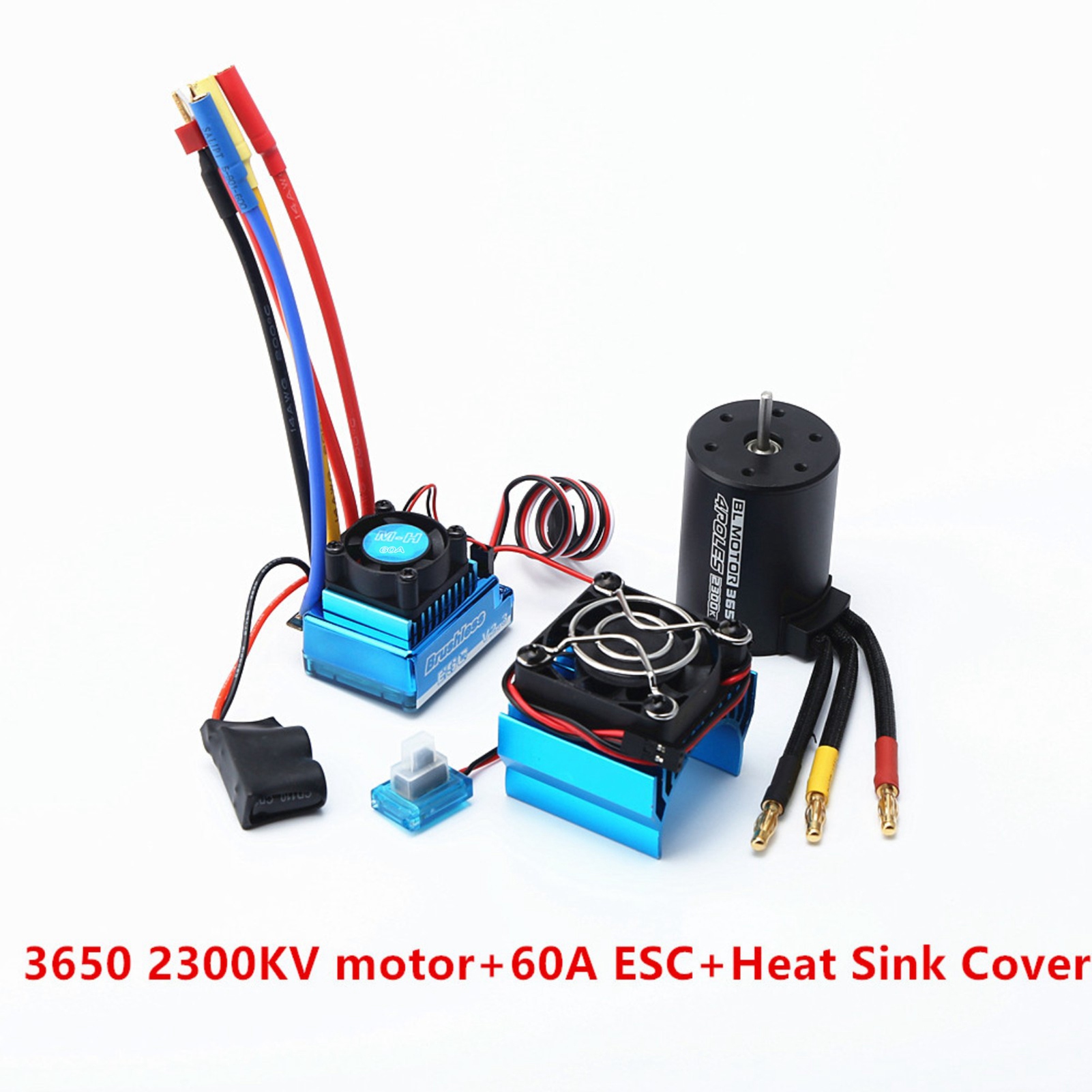 3650 2300KV Бесколлекторный дв – обзор и цена Heatsink