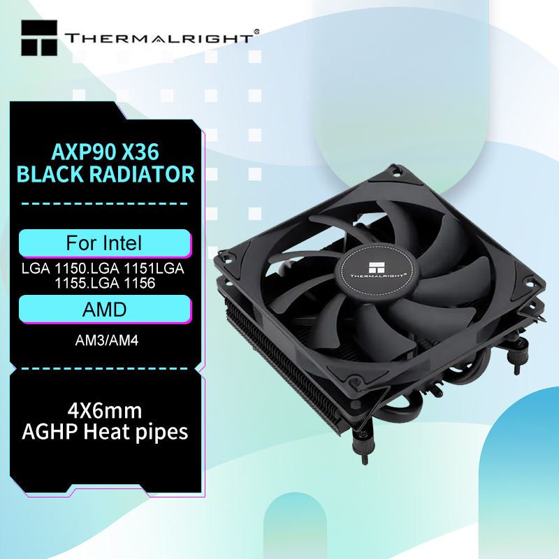 Черный охладитель воздуха для  – обзор и цена Air Cooler Cpu
