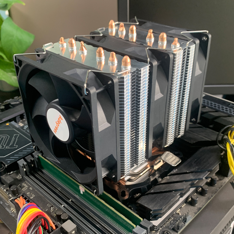 6-трубный воздушный кулер для  – обзор и цена Cpu Heatsink