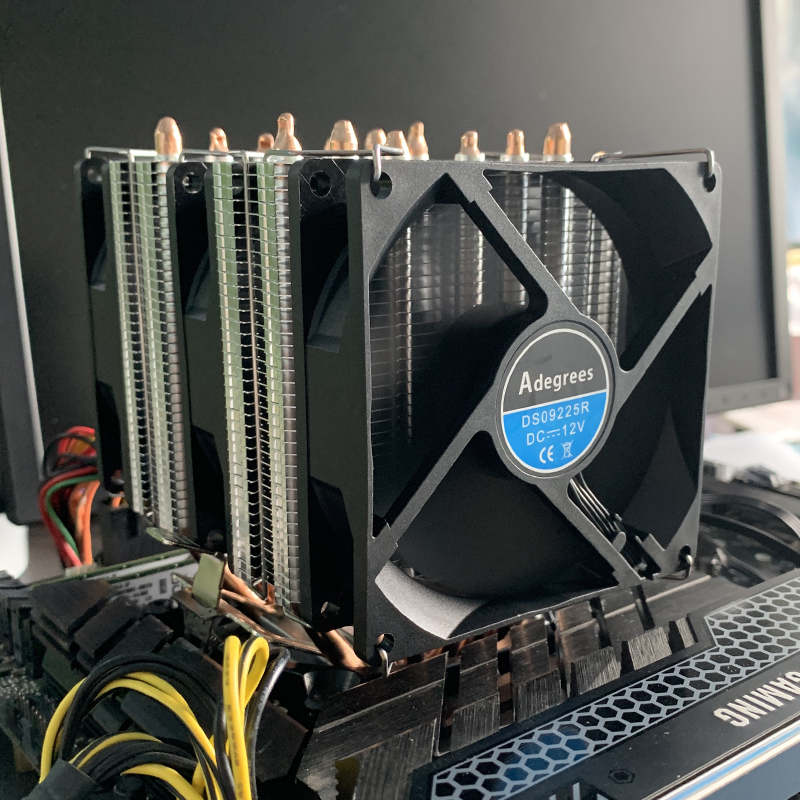 6-трубный воздушный кулер для  – обзор и цена Cpu Heatsink